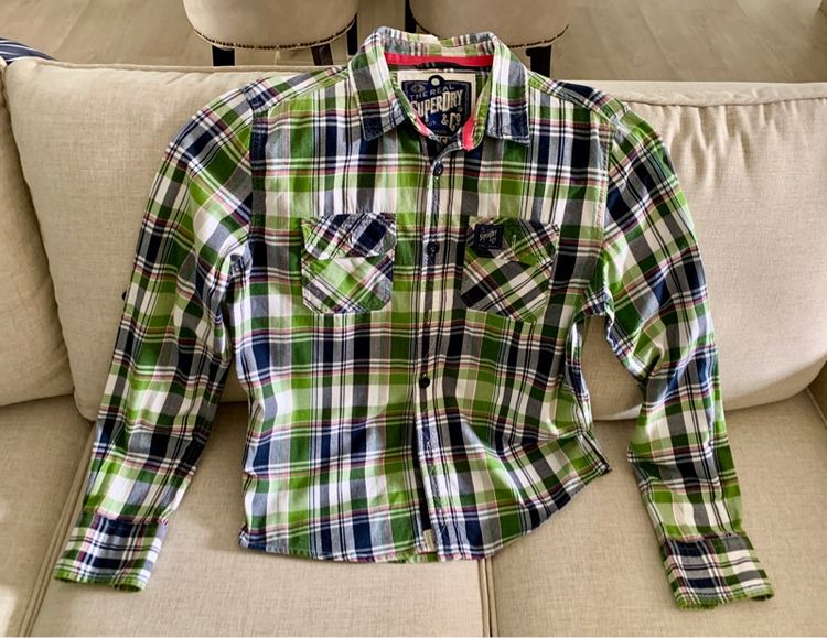 เสื้อเชิ้ตแขนยาว Superdry