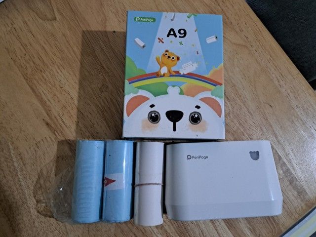 พริ้นเตอร์แบบเลเซอร์ อื่นๆ เครื่องพิมพ์พกพา PeriPage A9 