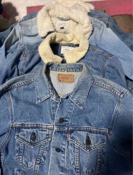 อื่นๆ M แขนยาว อื่นๆ เสื้อยีนส์ซับในขนแกะ มีหลายขนาด