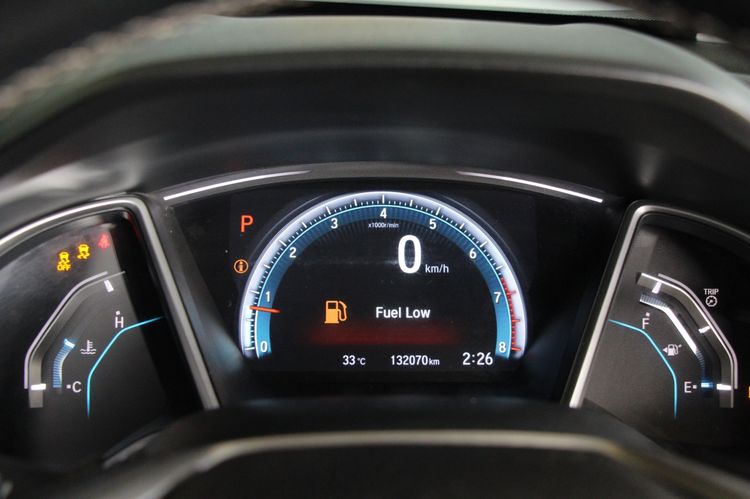 Honda Civic 2017 1.8 EL i-VTEC Sedan เบนซิน ไม่ติดแก๊ส เกียร์อัตโนมัติ ดำ รูปที่ 4