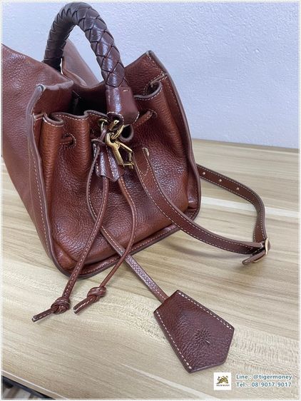 กระเป๋า Mulberry Small Iris สี Oak  รูปที่ 9