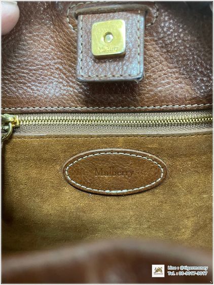 กระเป๋า Mulberry Small Iris สี Oak  รูปที่ 7