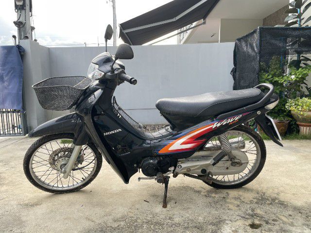 ขายเวฟ100 รถจอดนานสตาร์ทไม่ติด ภาษีขาดเกิน3ปี รูปที่ 2