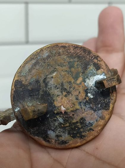 ตะเกียงชวาลา งานทองเหลืองเก่าโบราณหายาก น่าสะสม  รูปที่ 11