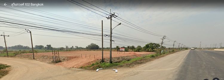 ที่ดินถมแล้วติดถนนสุวินทวงศ์ ใกล้สวนกีฬากมล FBT รูปที่ 2