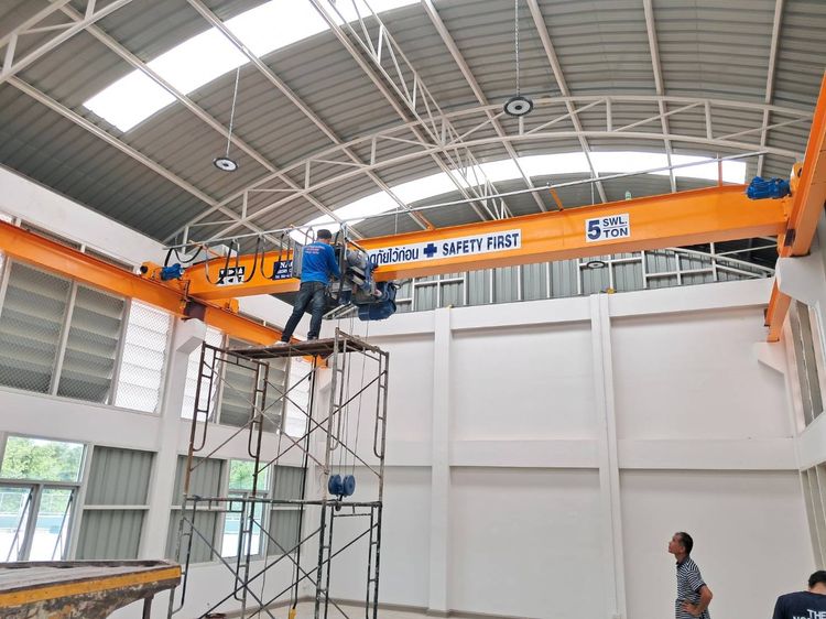 จำหน่ายและติดตี้งเครนรอกไฟฟ้า ทุกขนาด มือหนึ่งมือสองสภาพดี ราคาประหยัด  รูปที่ 6