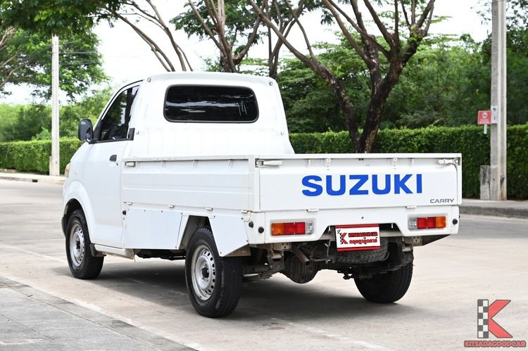 Suzuki Carry 2017 1.6 Pickup เบนซิน ไม่ติดแก๊ส เกียร์ธรรมดา ขาว รูปที่ 3