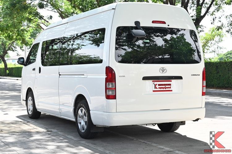 Toyota Commuter 2020 3.0 Van ดีเซล ไม่ติดแก๊ส เกียร์อัตโนมัติ ขาว รูปที่ 3