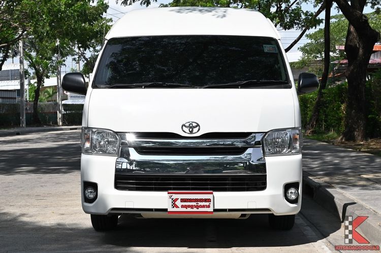 Toyota Commuter 2020 3.0 Van ดีเซล ไม่ติดแก๊ส เกียร์อัตโนมัติ ขาว รูปที่ 2