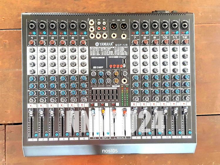 MGP-12S มิกเซอร์บลูทูธ อีคิวปรับเสียง มิกเซอร์เอฟเฟค,mixer 