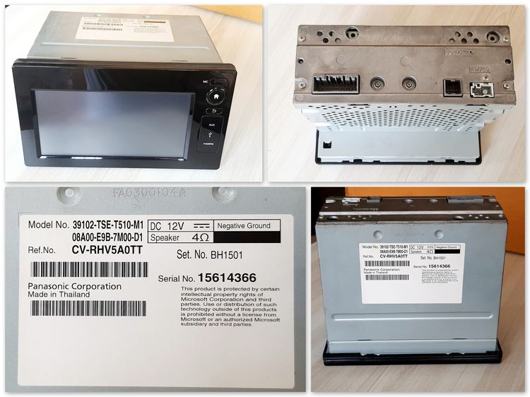 จอติดรถยนต์ เครื่องเล่น MP3 BR-V 2018