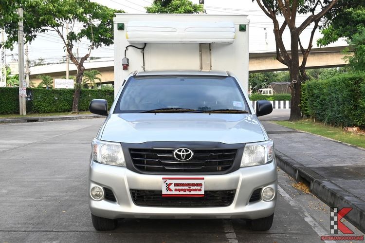Toyota Hilux Vigo Champ 2012 2.7 J Single Cab Pickup เบนซิน LPG เกียร์ธรรมดา บรอนซ์เงิน รูปที่ 2