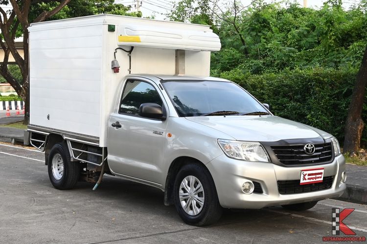Toyota Hilux Vigo Champ 2012 2.7 J Single Cab Pickup เบนซิน LPG เกียร์ธรรมดา บรอนซ์เงิน
