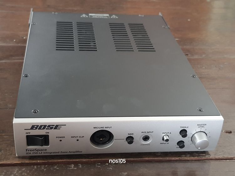 BOSE FreeSpace® IZA 250-LZ Compact Mixer Integrated Zone Power Amplifier รูปที่ 4