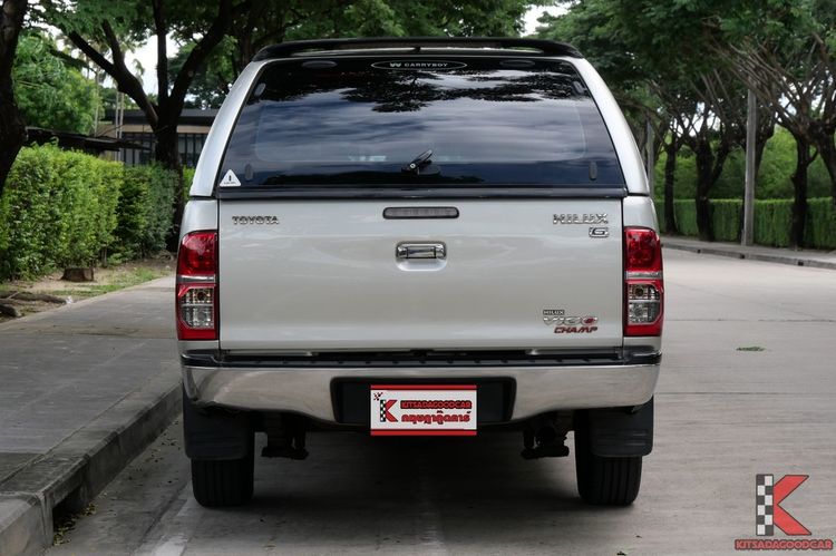 Toyota Hilux Vigo Champ 2014 Smart Cab 2.5 G Pickup ดีเซล ไม่ติดแก๊ส เกียร์ธรรมดา บรอนซ์เงิน รูปที่ 4