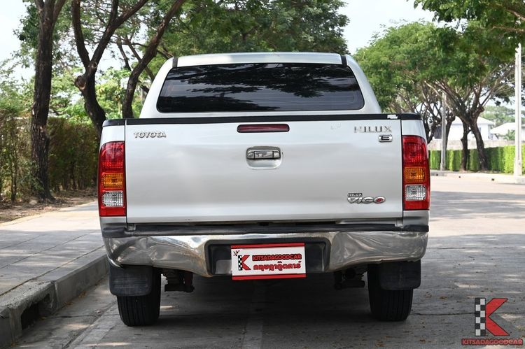 Toyota Hilux Vigo 2007 2.5 E Pickup ดีเซล ไม่ติดแก๊ส เกียร์ธรรมดา บรอนซ์เงิน รูปที่ 4