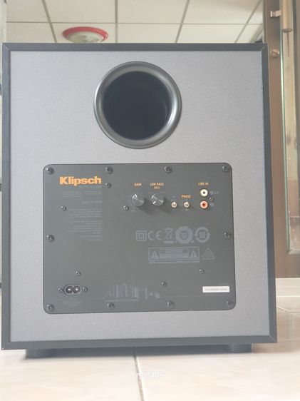 Klipsch R-100SW ซับวูฟเฟอร์ 10 นิ้ว  เสียงเบสแบบโรงหนัง  แบรนด์ซับ ขายดีอันดับ 1 USA รูปที่ 7