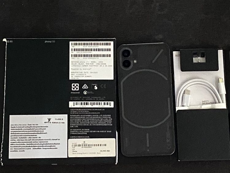 มือสอง Nothing Phone1  ram128storage256 รูปที่ 3