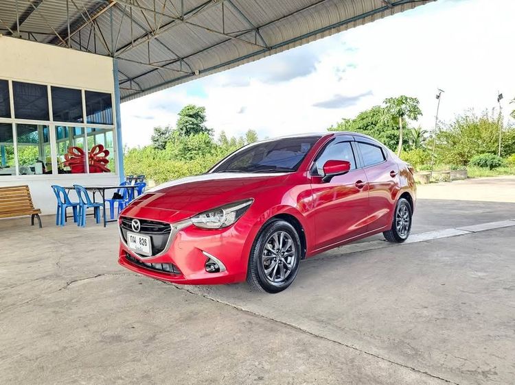 รถ Mazda Mazda 2 1.3 High Plus สี แดง