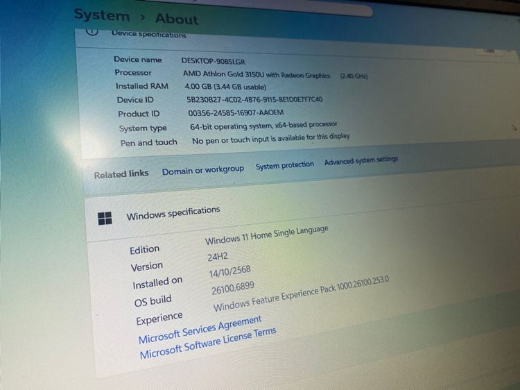 โน๊ตบุค Lenovo Slim1 รูปที่ 6