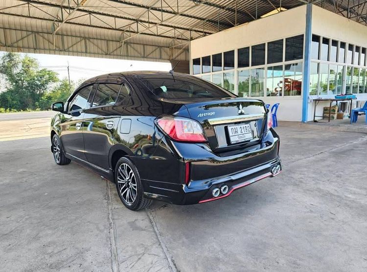 Mitsubishi Attrage 2021 1.2 Smart Sedan เบนซิน ไม่ติดแก๊ส เกียร์อัตโนมัติ ดำ รูปที่ 4