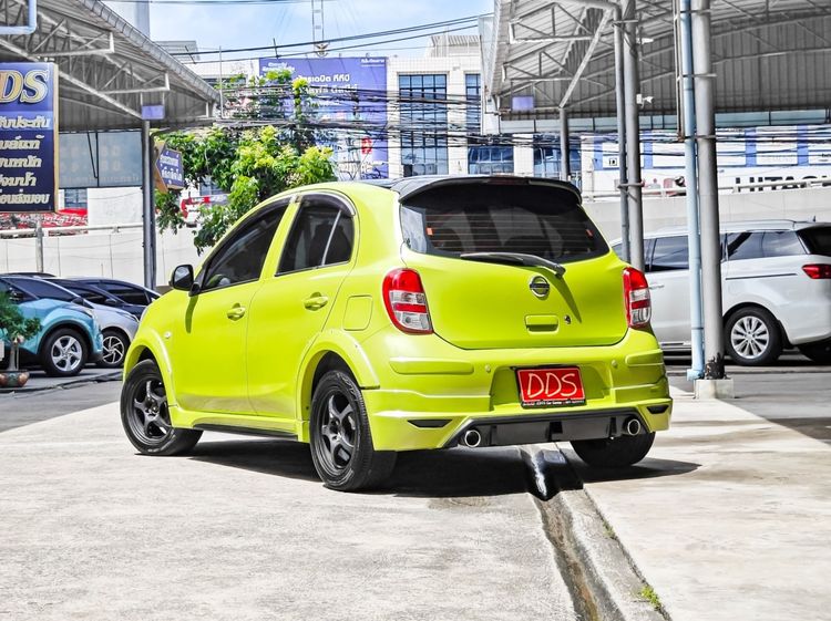Nissan March 2013 1.2 E Sedan เบนซิน เกียร์ธรรมดา เขียว รูปที่ 3