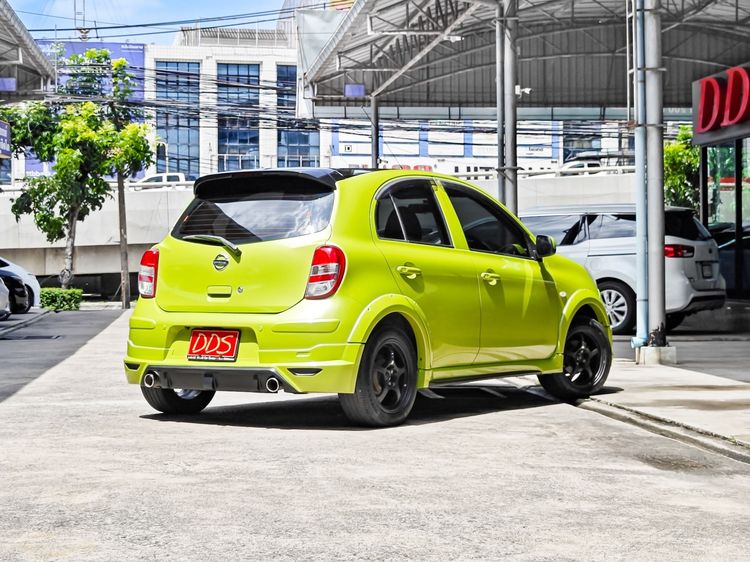 Nissan March 2013 1.2 E Sedan เบนซิน เกียร์ธรรมดา เขียว รูปที่ 2