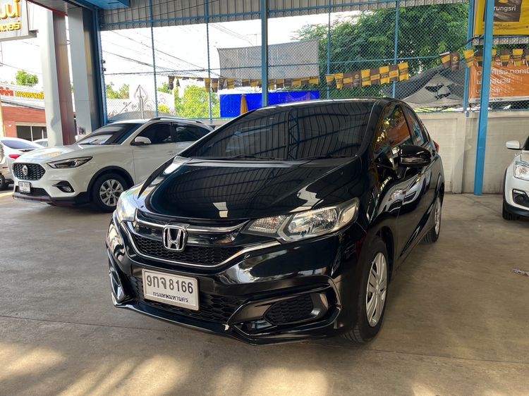 Honda Jazz 2019 1.5 S i-VTEC Sedan เบนซิน ไม่ติดแก๊ส เกียร์อัตโนมัติ ดำ