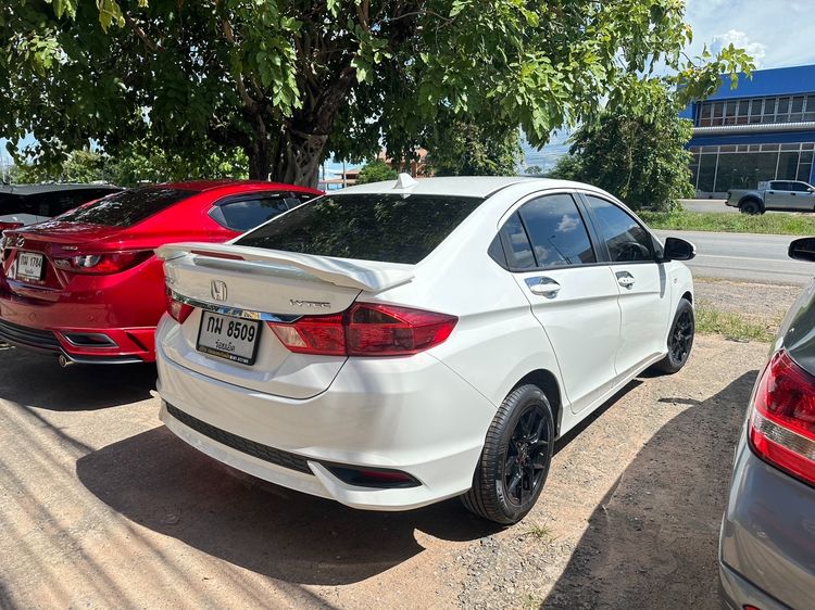 Honda City 2018 1.5 V i-VTEC Sedan เบนซิน ไม่ติดแก๊ส เกียร์อัตโนมัติ ขาว รูปที่ 3