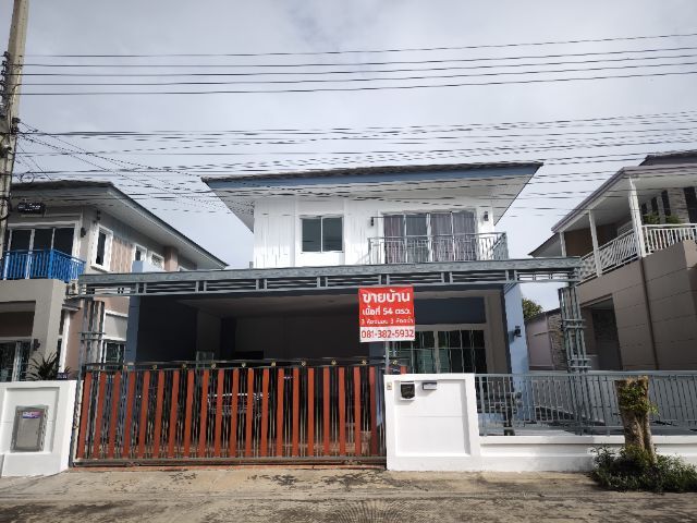 ขายบ้านเดี่ยว 54 ตารางวา 3 ห้องนอน 3 ห้องน้ำ