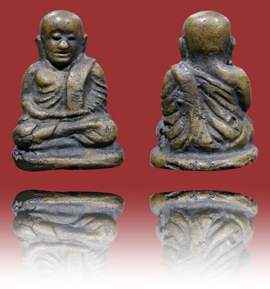 พระรูปหล่อหลวงพ่อเงิน วัดบางคลาน พิมพ์นิยม เก่า