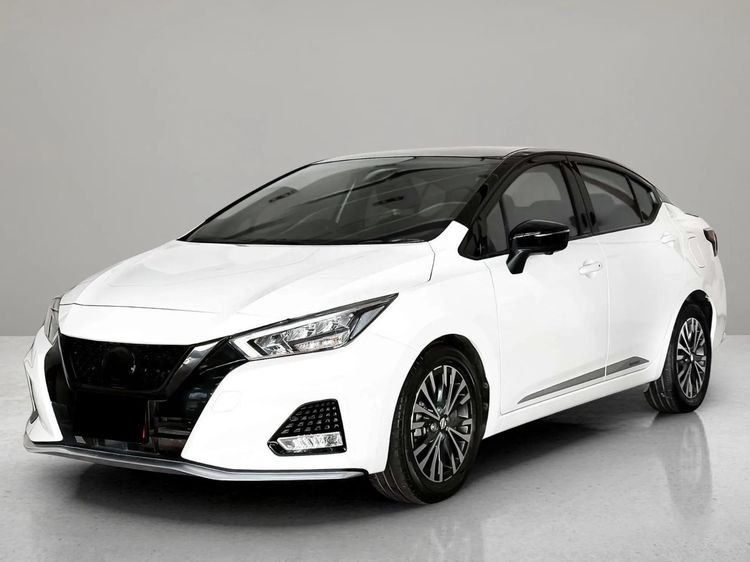 รถ Nissan Almera 1.0 VL สี ขาว