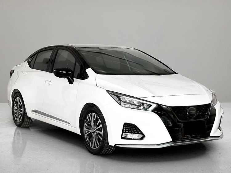 Nissan Almera 2023 1.0 VL Sedan เบนซิน เกียร์อัตโนมัติ ขาว รูปที่ 3