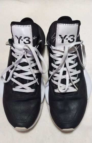ดำ หนังแท้ UK 8 | EU 42 | US 8.5 อื่นๆ รองเท้าผ้าใบ Y-3 Yohji Yamamoto 