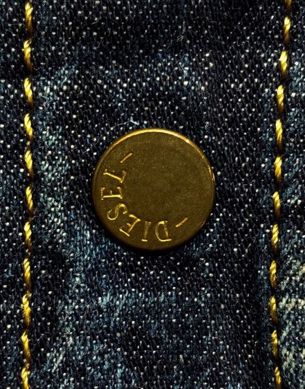 DIESEL ยีนส์เข้ม แท้ สวย+ใหม่ ขัดฟอกสี แต่งเซอร์เดิม รูปที่ 14