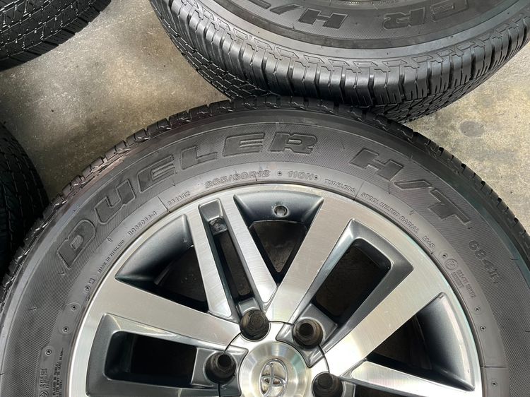 ✨ล้อแม็ก✨Toyota Fortuner ตัวท็อป ขอบ 18 พร้อมยาง 265-60-18 Bridgestone🌟ปลายปี 23🌟 รูปที่ 7