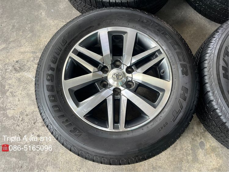 ✨ล้อแม็ก✨Toyota Fortuner ตัวท็อป ขอบ 18 พร้อมยาง 265-60-18 Bridgestone🌟ปลายปี 23🌟 รูปที่ 3