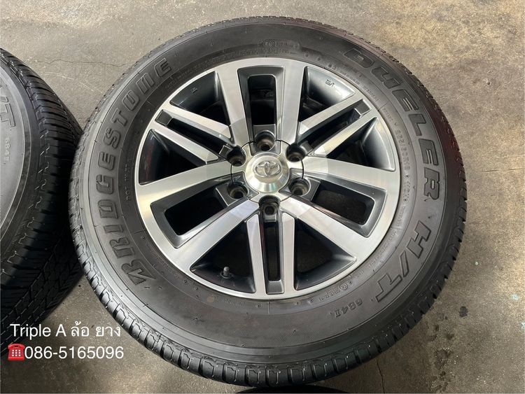 ✨ล้อแม็ก✨Toyota Fortuner ตัวท็อป ขอบ 18 พร้อมยาง 265-60-18 Bridgestone🌟ปลายปี 23🌟 รูปที่ 5
