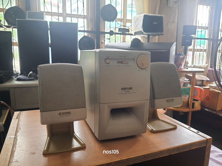 Aiwa TS-CD20 2.1 Multimedia Powered Subwoofer System with 2 Satellite Speakers SPR รูปที่ 3