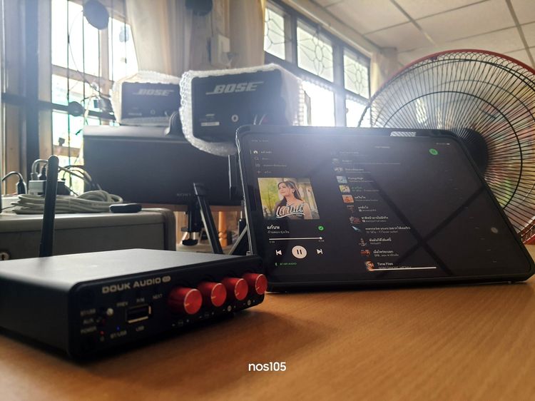 Douk Audio M4 Mini 2 และ 4 ช่องบลูทูธ 5.0 เครื่องขยายเสียงดิจิตอลสเตอริโอ เปิดลำโพง 4 ตัว พร้อมกันได้ SPR รูปที่ 8