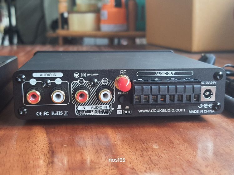 Douk Audio M4 Mini 2 และ 4 ช่องบลูทูธ 5.0 เครื่องขยายเสียงดิจิตอลสเตอริโอ เปิดลำโพง 4 ตัว พร้อมกันได้ SPR รูปที่ 3