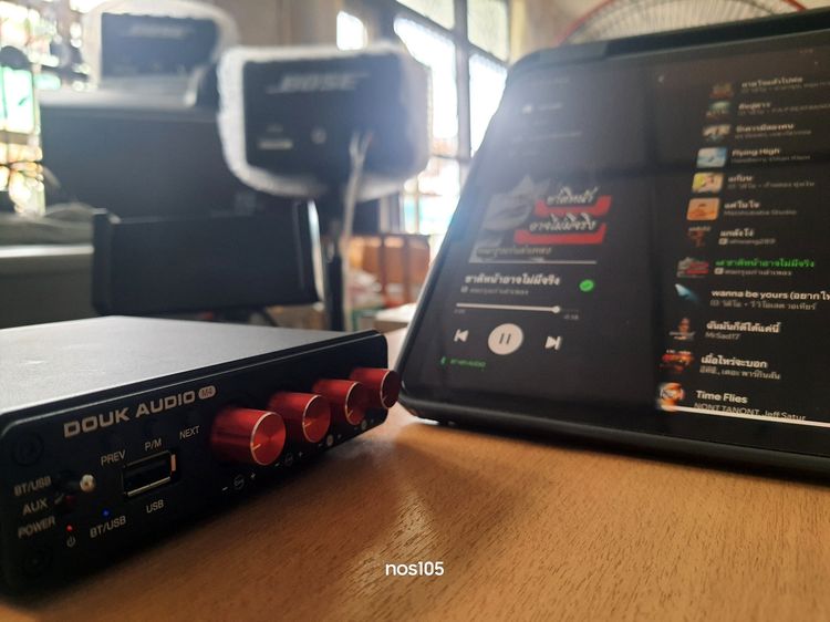 Douk Audio M4 Mini 2 และ 4 ช่องบลูทูธ 5.0 เครื่องขยายเสียงดิจิตอลสเตอริโอ เปิดลำโพง 4 ตัว พร้อมกันได้ SPR รูปที่ 12