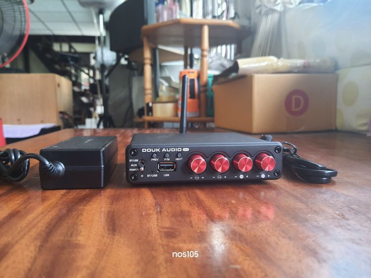 Douk Audio M4 Mini 2 และ 4 ช่องบลูทูธ 5.0 เครื่องขยายเสียงดิจิตอลสเตอริโอ เปิดลำโพง 4 ตัว พร้อมกันได้ SPR รูปที่ 4