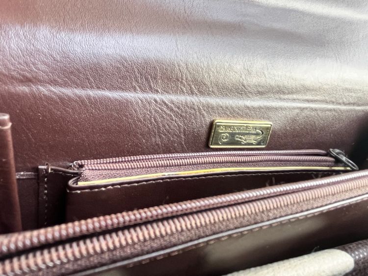 กระเป๋าหนังจระเข้แท้ รูปที่ 6