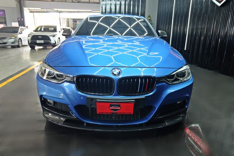 BMW Series 3 2013 328i Sedan เบนซิน เกียร์อัตโนมัติ น้ำเงิน รูปที่ 2