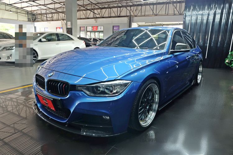 BMW Series 3 2013 328i Sedan เบนซิน เกียร์อัตโนมัติ น้ำเงิน รูปที่ 3