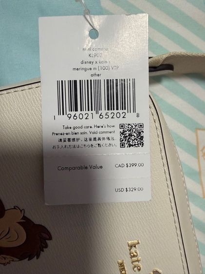 กระเป๋า kate spade  Disney X KSNY Chip N Dale Mini Camera Bag รูปที่ 2