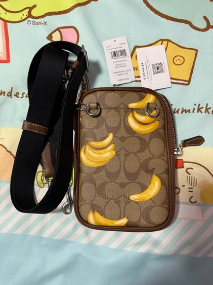 กระเป๋าCoach  ADEN CROSSBODY IN SIGNATURE CANVAS WITH BANANA PRINT รูปที่ 2