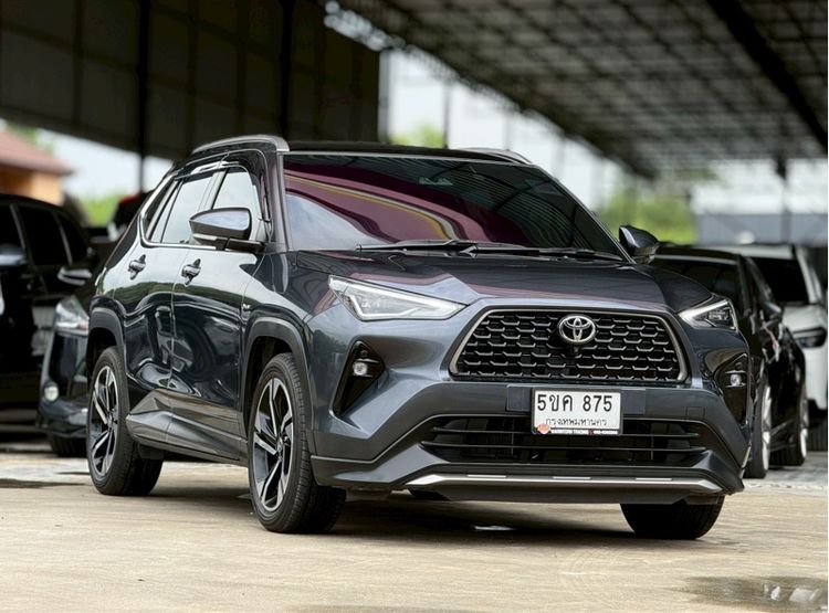 Toyota Yaris Cross 2023 1.5 HEV Premium Luxury Sedan ไฮบริด ไม่ติดแก๊ส เกียร์อัตโนมัติ เทา รูปที่ 3