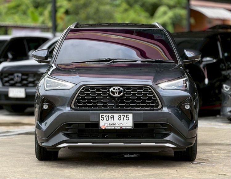 Toyota Yaris Cross 2023 1.5 HEV Premium Luxury Sedan ไฮบริด ไม่ติดแก๊ส เกียร์อัตโนมัติ เทา รูปที่ 2
